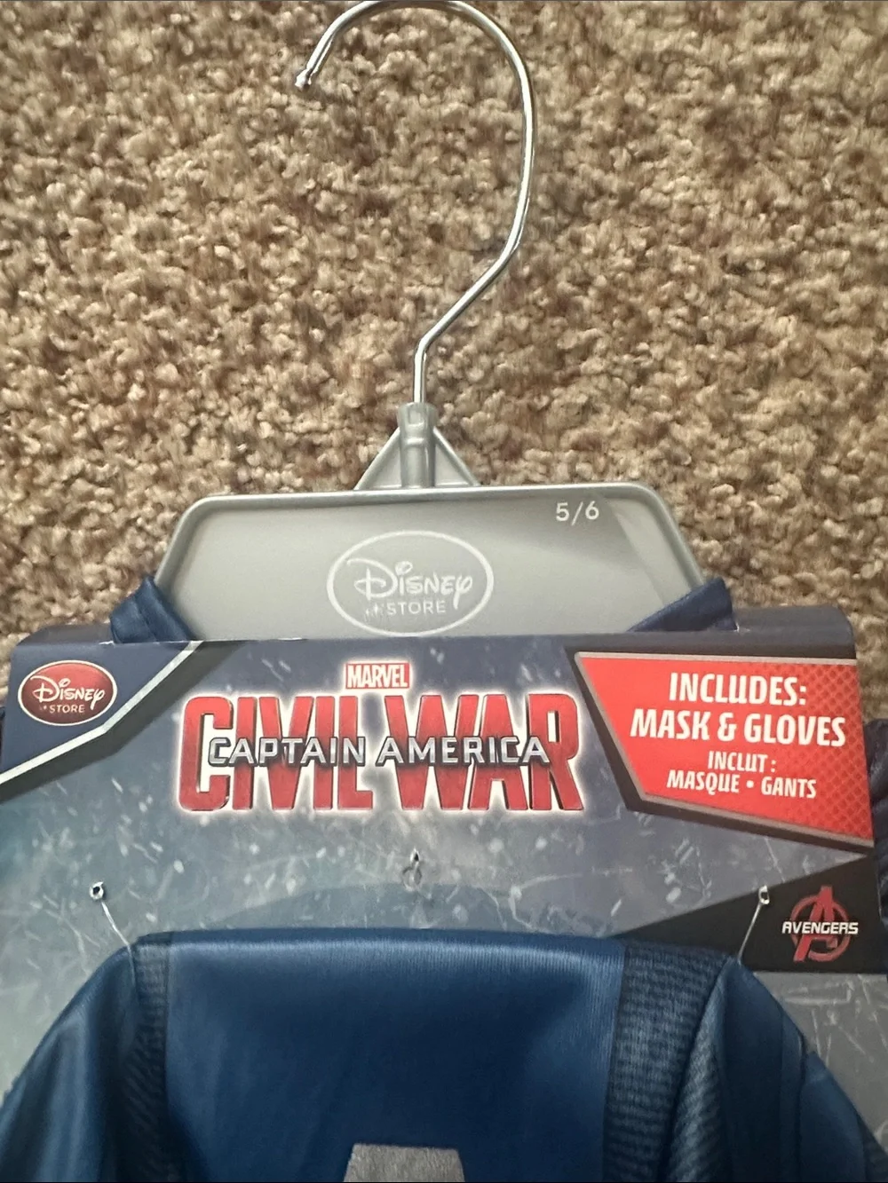 Kids Captain America Superhero Costume - Picture 2 of 2